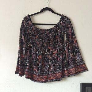 Floral Paisley Women's Top